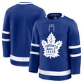 T.Maple Leafs Supporters Home Premium Jersey - Blue Stitched American Hockey Jerseys