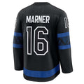 T.Maple Leafs #16 Mitch Marner Supporters Alternate Premium Jersey - Black Stitched American Hockey Jerseys