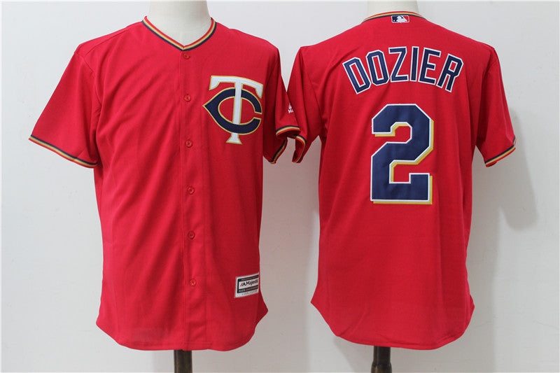 Custom #0 DOZIER Retro Stitched Baseball Jersey - Classic Edition