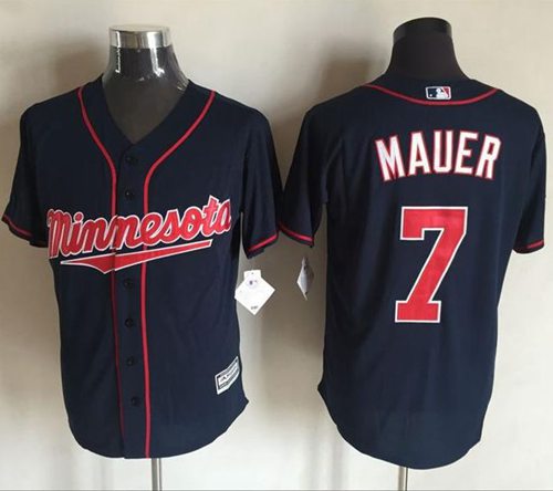 Custom #0 MAUER Retro Stitched Baseball Jersey - Classic Edition