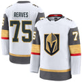 V.Golden Knights #75 Ryan Reaves Player Fanatics Premium Breakaway White Hockey Jerseys
