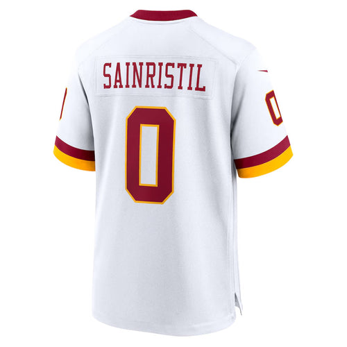 Custom #0 White WAS Football Shirt Top