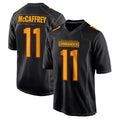 Custom #11 Carbon Black WAS Football Shirt Top
