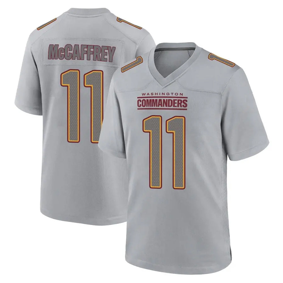 Custom #11 Gray WAS Football Shirt Top