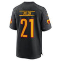 Custom #21 Black WAS Football Shirt Top