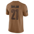 Custom #21 Brown WAS Football Shirt Top