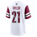 Custom #21 White WAS Football Shirt Top