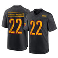 Custom #22 Black WAS Football Shirt Top