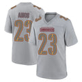 Custom #23 Gray WAS Football Shirt Top