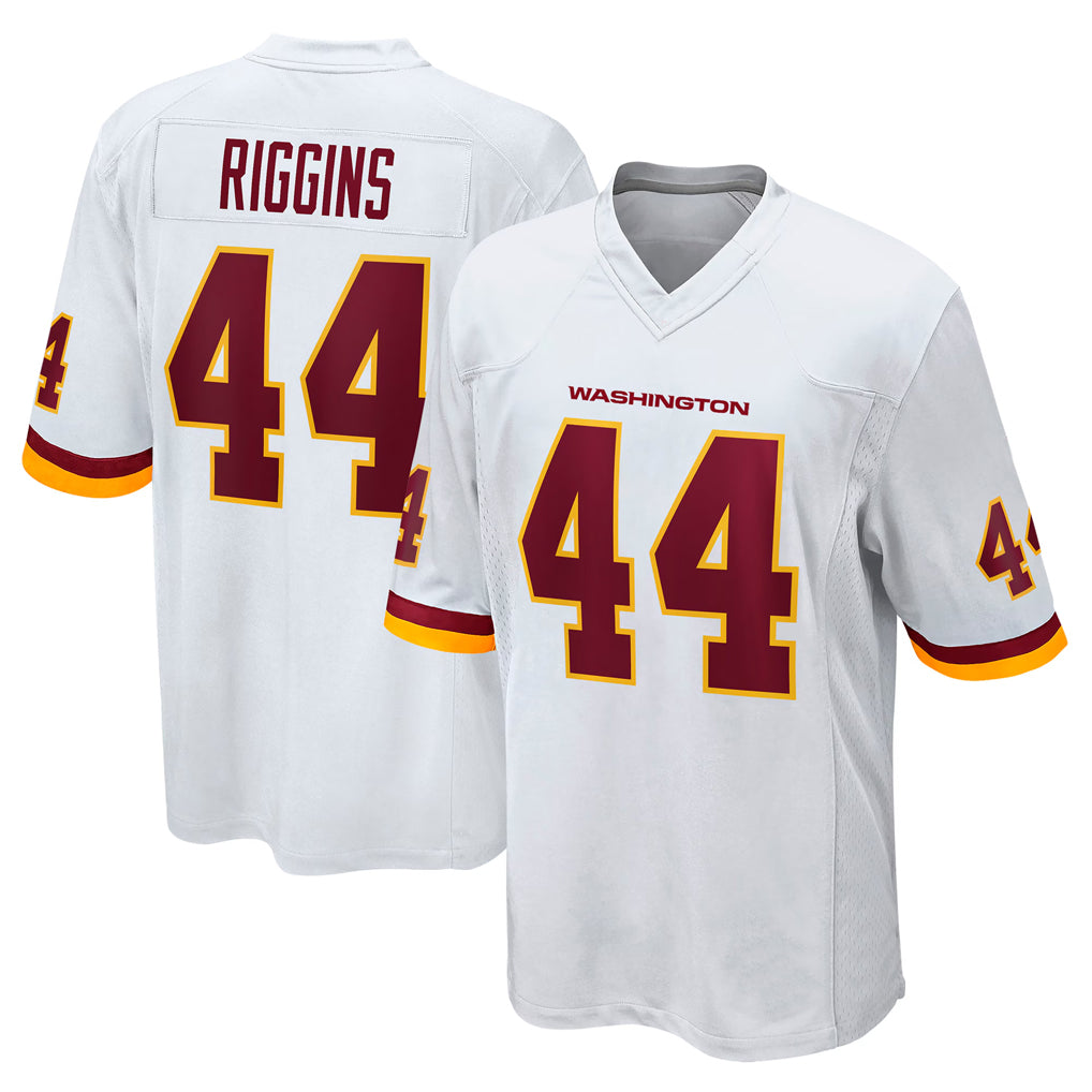 Custom #44 White WAS Football Shirt Top
