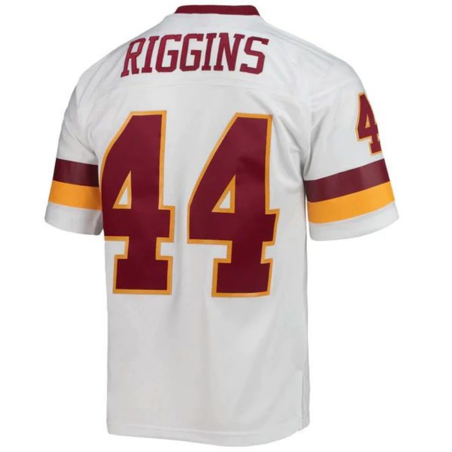 Custom #44 Burgundy WAS Football Shirt Top