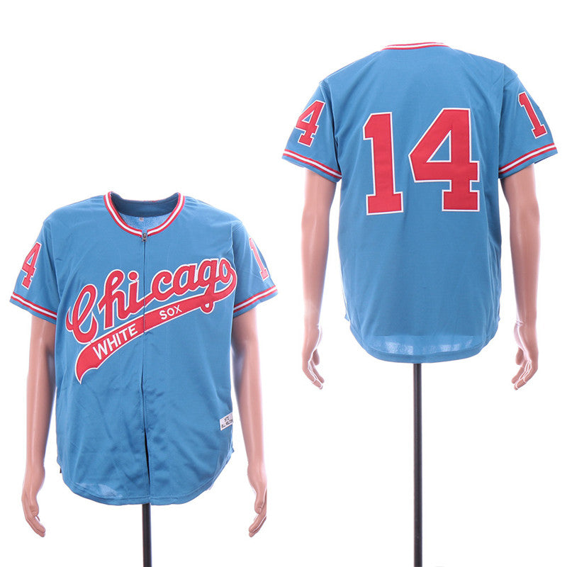 Custom 1972 #0 LIGHT Retro Stitched Baseball Jersey - Classic Edition