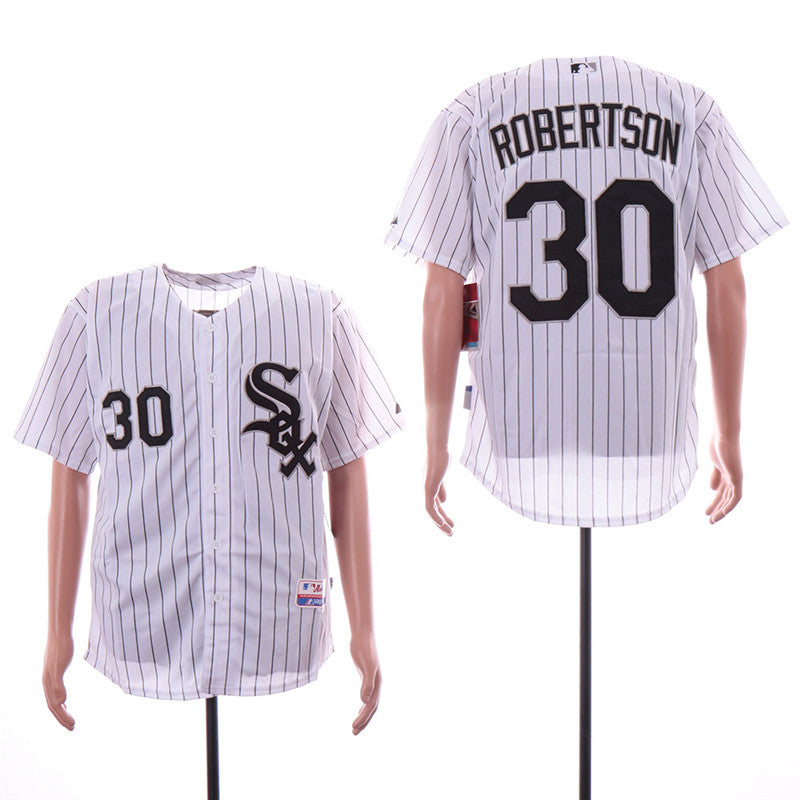 Custom #0 ROBERTSON Retro Stitched Baseball Jersey - Classic Edition
