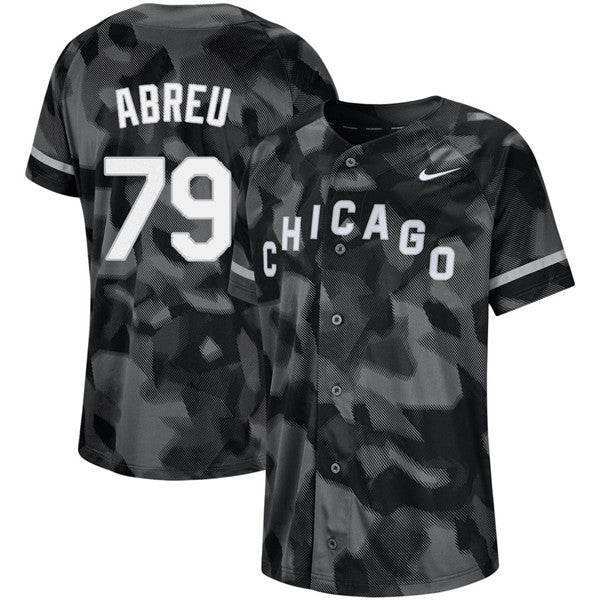 Custom #0 ABREU Retro Stitched Baseball Jersey - Classic Edition