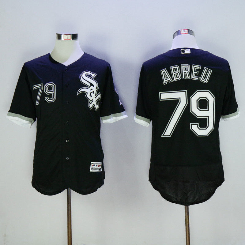 Custom #0 ABREU Retro Stitched Baseball Jersey - Classic Edition