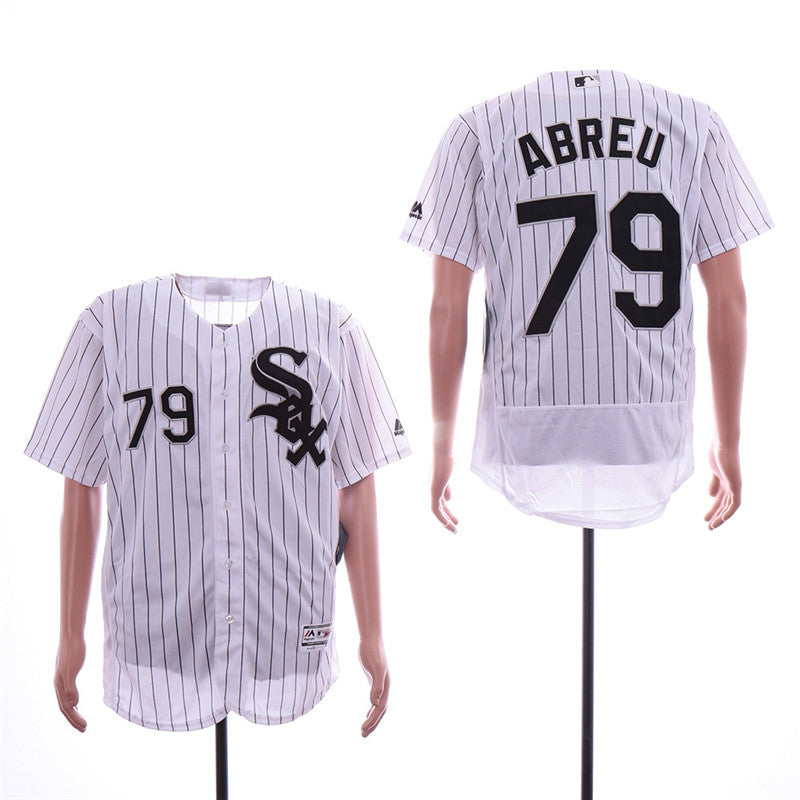 Custom #0 ABREU Retro Stitched Baseball Jersey - Classic Edition