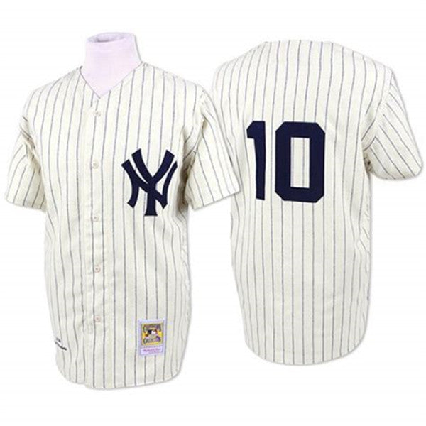 Custom #0 RIZZUTO Retro Stitched Baseball Jersey - Classic Edition