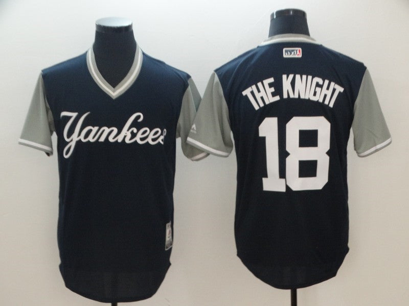 Custom 2018 #0 KNIGHT Retro Stitched Baseball Jersey - Classic Edition