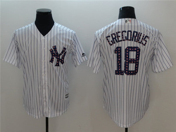 Custom 2018 #0 GREGORIUS Retro Stitched Baseball Jersey - Classic Edition