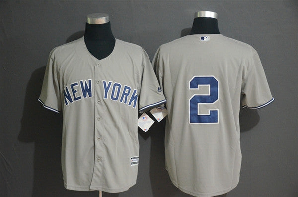 Custom #0 JETER Retro Stitched Baseball Jersey - Classic Edition