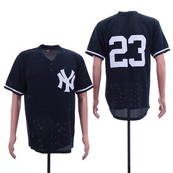 Custom #0 MATTINGLY Retro Stitched Baseball Jersey - Classic Edition