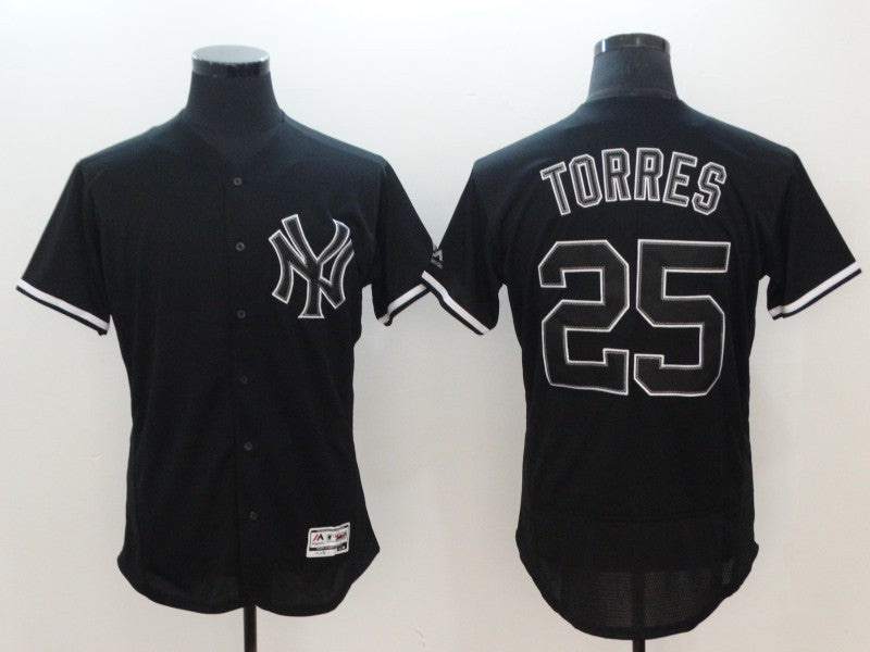 Custom #0 TORRES Retro Stitched Baseball Jersey - Classic Edition