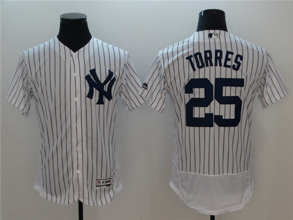 Custom #0 TORRES Retro Stitched Baseball Jersey - Classic Edition