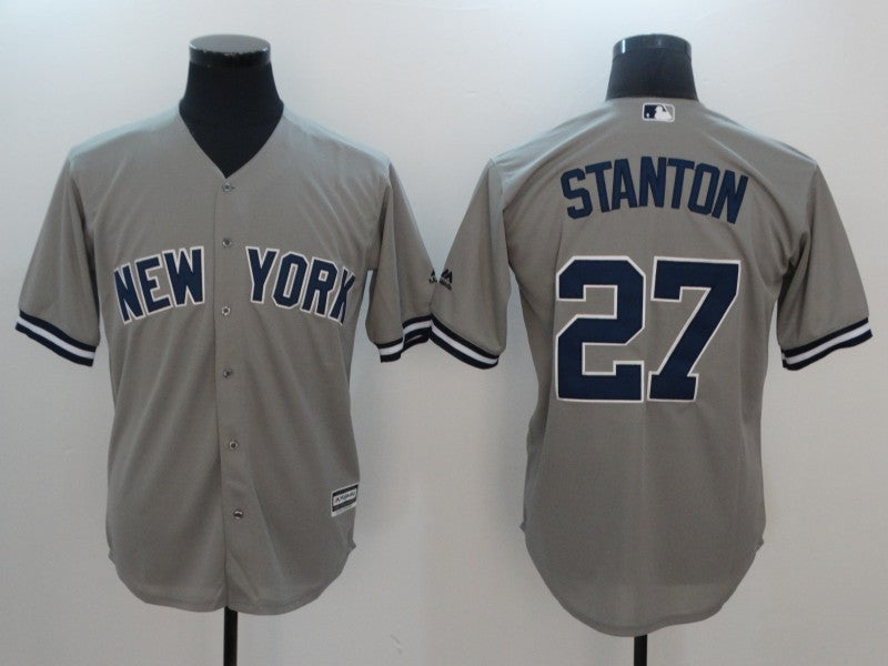 Custom #0 STANTON Retro Stitched Baseball Jersey - Classic Edition