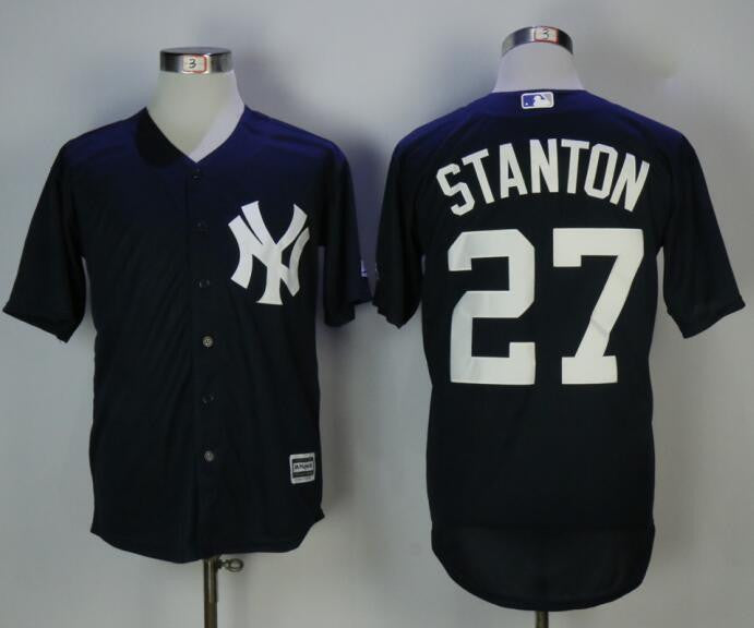 Custom #0 STANTON Retro Stitched Baseball Jersey - Classic Edition