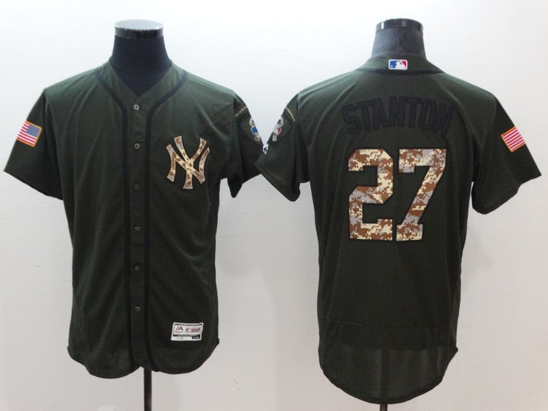 Custom #0 STANTON Retro Stitched Baseball Jersey - Classic Edition