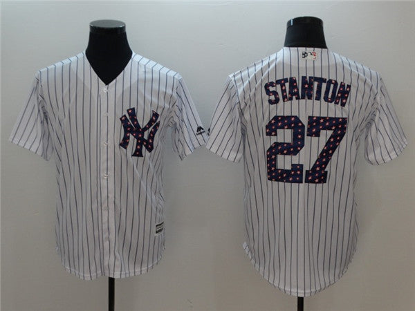 Custom 2018 #0 STANTON Retro Stitched Baseball Jersey - Classic Edition