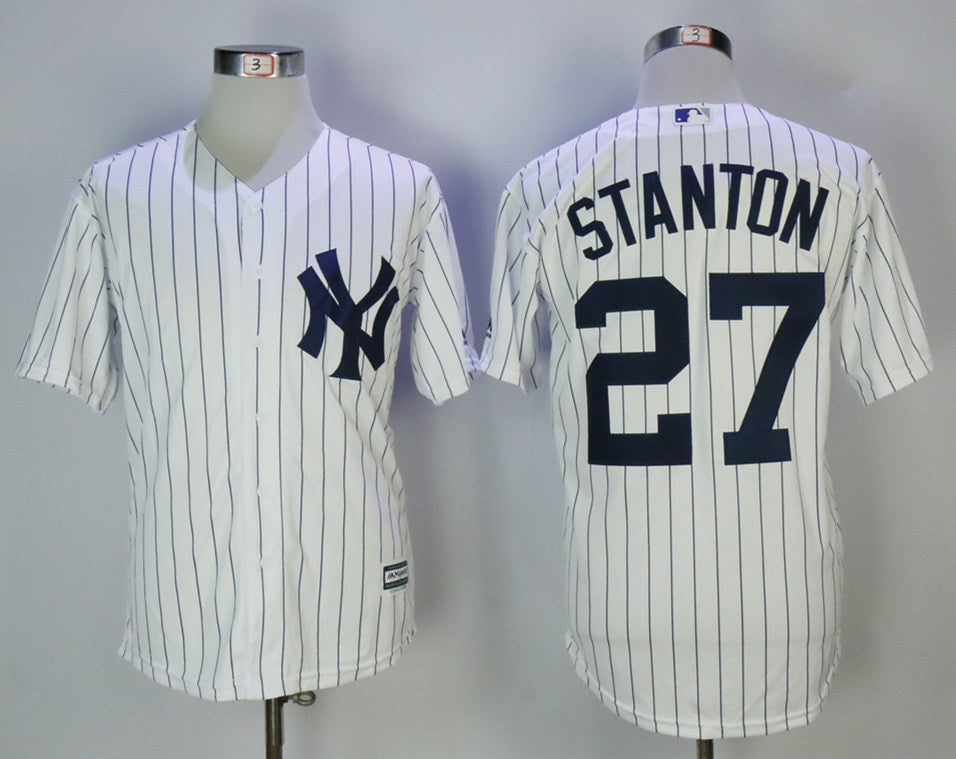 Custom #0 STANTON Retro Stitched Baseball Jersey - Classic Edition