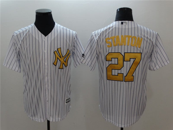 Custom #0 STANTON Retro Stitched Baseball Jersey - Classic Edition