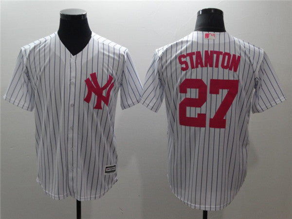Custom #0 STANTON Retro Stitched Baseball Jersey - Classic Edition
