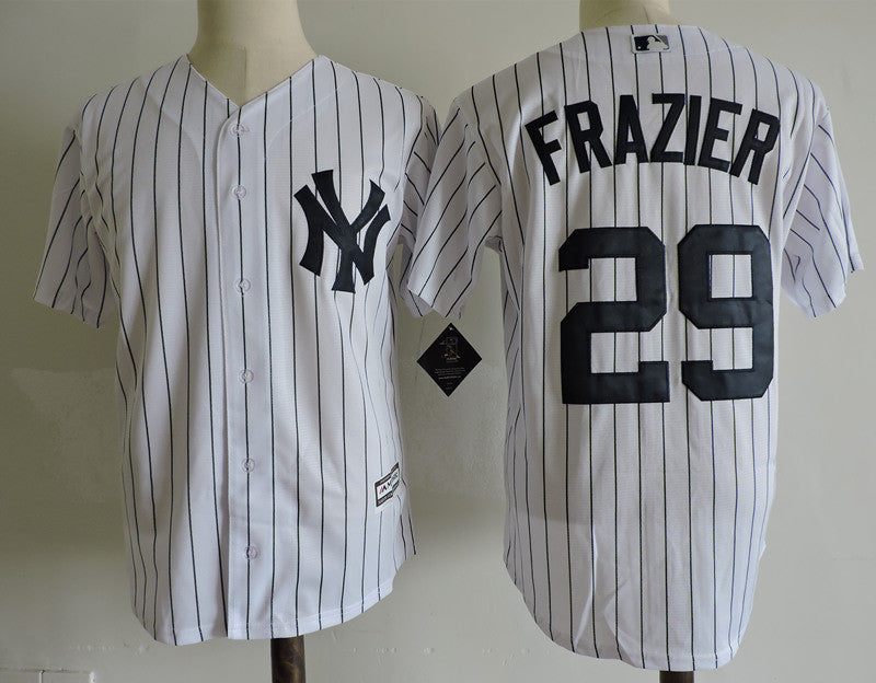 Custom #0 FRAZIER Retro Stitched Baseball Jersey - Classic Edition