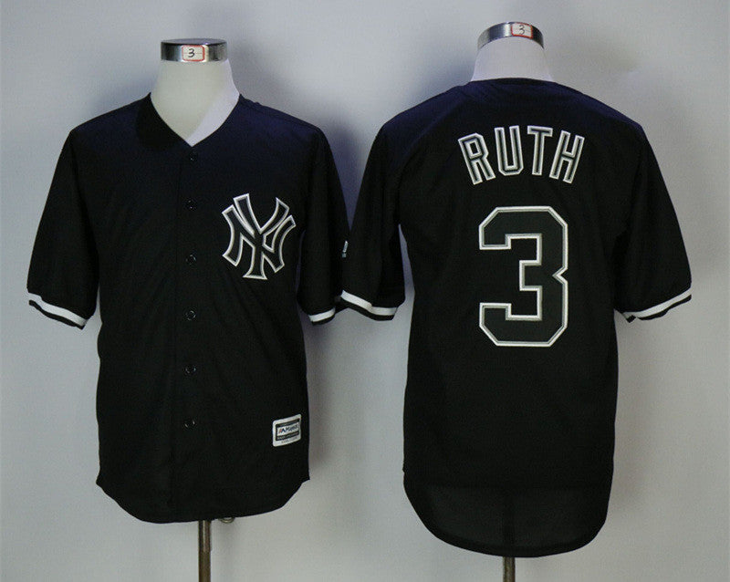 Custom #0 RUTH Retro Stitched Baseball Jersey - Classic Edition