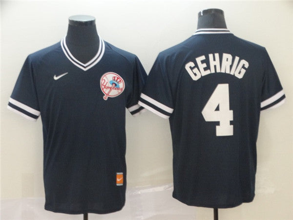 Custom #0 GEHRIG Retro Stitched Baseball Jersey - Classic Edition
