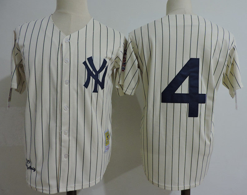 Custom #0 GEHRIG Retro Stitched Baseball Jersey - Classic Edition