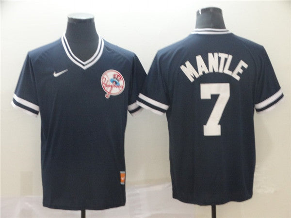 Custom #0 MANTLE Retro Stitched Baseball Jersey - Classic Edition