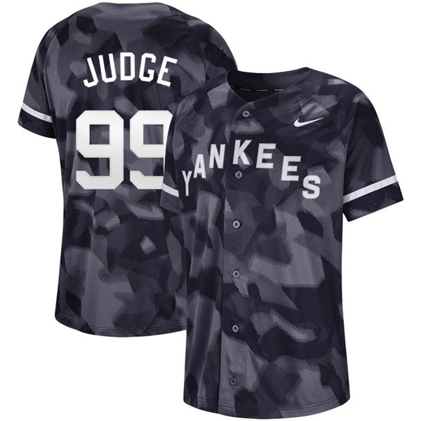 Custom #0 JUDGE Retro Stitched Baseball Jersey - Classic Edition
