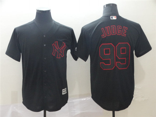 Custom #0 JUDGE Retro Stitched Baseball Jersey - Classic Edition