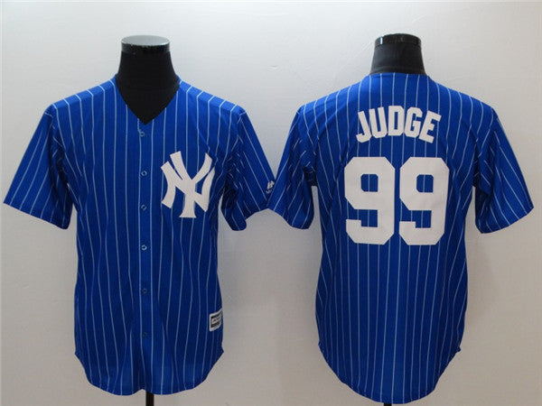 Custom #0 JUDGE Retro Stitched Baseball Jersey - Classic Edition