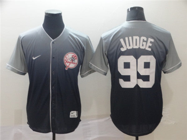 Custom #0 JUDGE Retro Stitched Baseball Jersey - Classic Edition