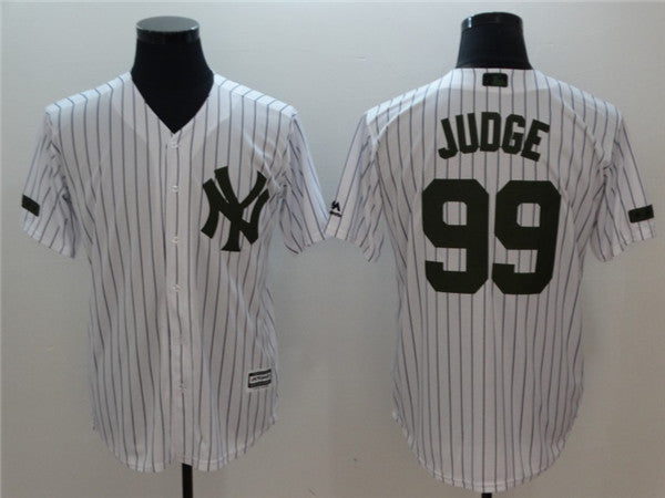 Custom #0 JUDGE Retro Stitched Baseball Jersey - Classic Edition