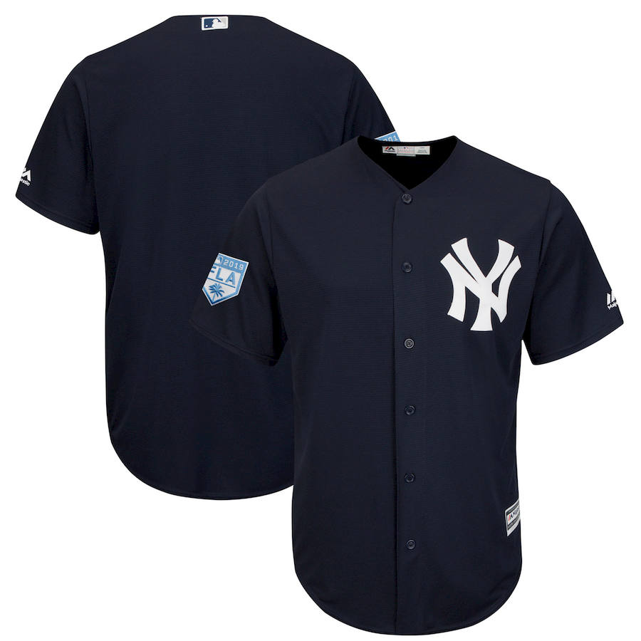 Custom 2019 #0 YANKEES Retro Stitched Baseball Jersey - Classic Edition