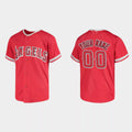Custom Los Angeles Angels Red Replica Jersey Stitched Baseball Jerseys