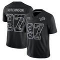 Reast D.Lions #97 Aidan Hutchinson Player Black Limited 2026 Salute to Service Home Game Stitched Jerseys