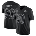 Reast P.Steelers #90 T.J. Watt Player Black Limited 2026 Salute to Service Home Game Stitched Jerseys