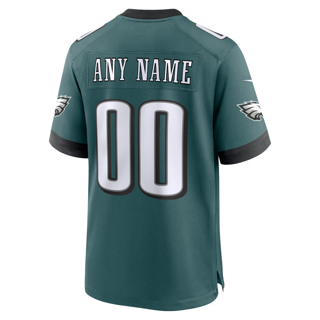 Custom P.Eagles Midnight Green Vapor F.U.S.E. Limited Jersey