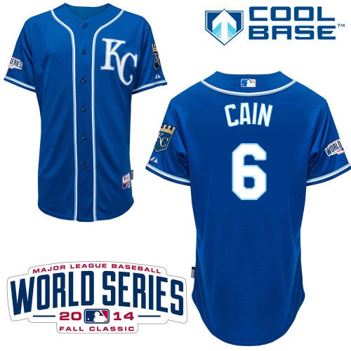 Custom 2014 #6 LIGHT Retro Stitched Baseball Jersey - Classic Edition